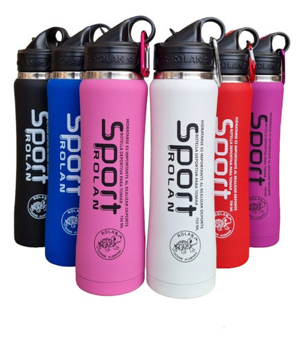 Rolan Sports Thermos Bottle 750 ml with Sports Spout 0