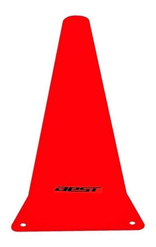 Best Functional Training Cones Football 24cm Pack of 5 Uni 0