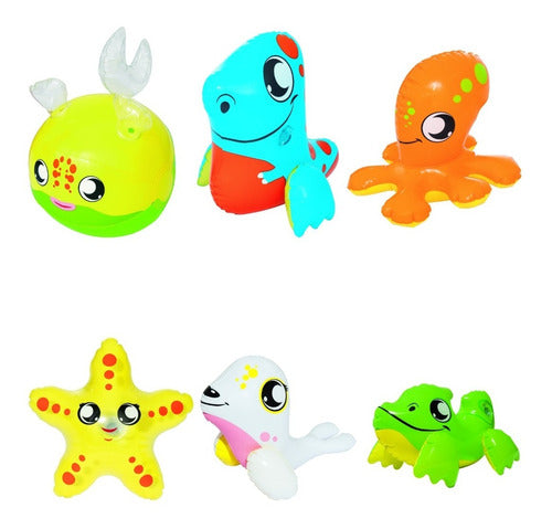Inflatable Animalitos Bestway Bath and Pool Toy for Baby and Kids 5