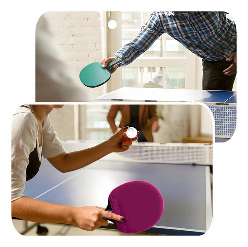 Senston Advanced Speed Ping Pong Paddle Set 4