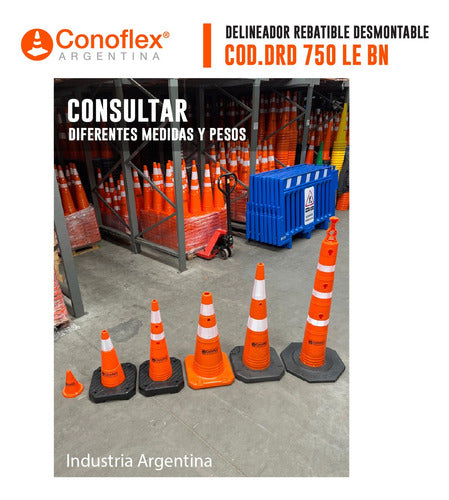 Conoflex T-Shaped Road Marker, 75 cm 7