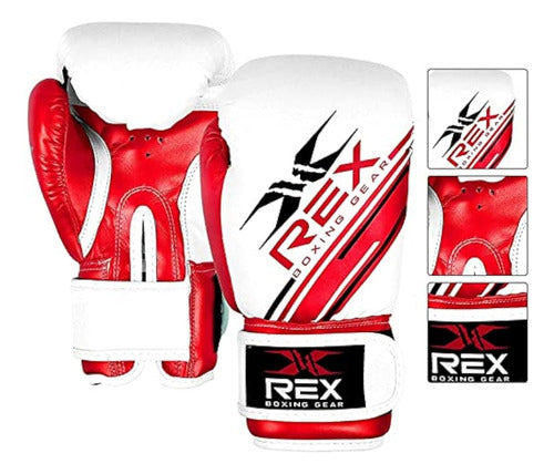 Rex - Guantes De Boxeo Para Niños Y Muay Tha, Kara 4