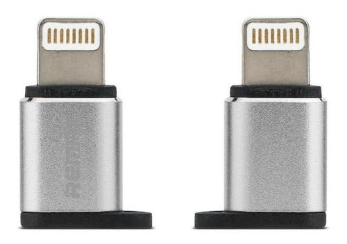 AET+ Micro USB to Lightning Male Adapter for Charging & Data 0