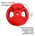 4 PVC Discs 2.5kg Body Weights with 30mm Grip Gym Set 5