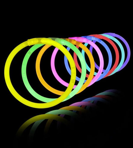 Party Store Neon Bracelets x 50 - Luminous Chemical Light Wristbands 1