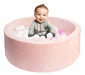 ~? Harbolle Round Kiddie Ball Pit Handmade Soft Velvet Memor 0