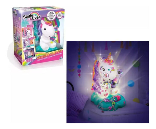 Alitrade Unicorn Lamp for Decorating Stickers Gems Glitter 1