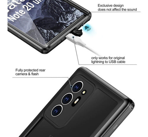 Janazan Funda Para Samsung Galaxy Note 20 Ultra Impermeable 1