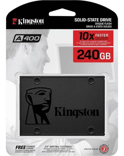 Kingston SSD 240GB SA-400 Solid State Drive Gamer Tranza 0