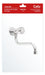 Cafu Wall Mounted Kitchen Faucet Single Handle Metal Chrome Low Spout 1