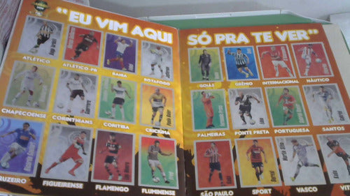 Álbum Campeonato Brasileiro 2014 Panini Capa Dura Completo 2