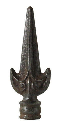 Incaica Iron Fence Tip Decoration 1