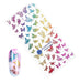 Self-Adhesive Nail Stickers - Butterflies - Nail Art 139