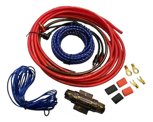 MS Audiocar Power Installation Kit 8 Gauge 1500W 0