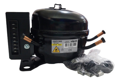 Sikelan Compressor 12/24 Volts for Mini Fridge, R600a Refrigerators 0