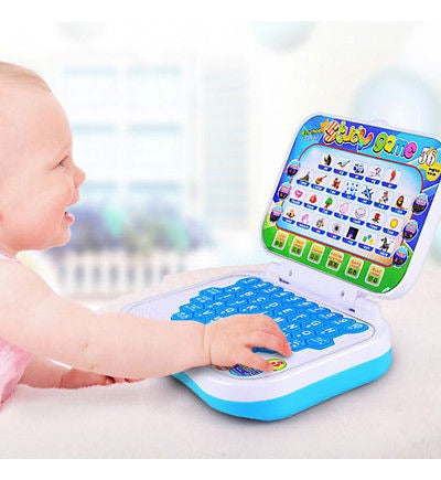 Learning Study Toy Baby Kids Educational Portable Laptop 1