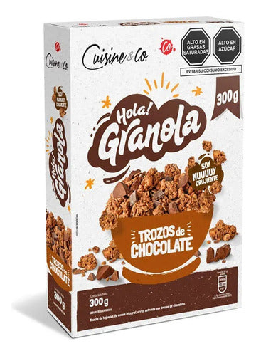 New! Cuisine & Co Granola with Chocolate Chunks 300g Imported 0