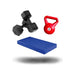 FTL Fitness Combo: 4cm Mat + 3kg Kettlebell + 7.5kg PVC Dumbbells 0