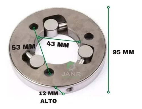 Bendix De Arranque Zanella G Force 250 Janr-moto 1