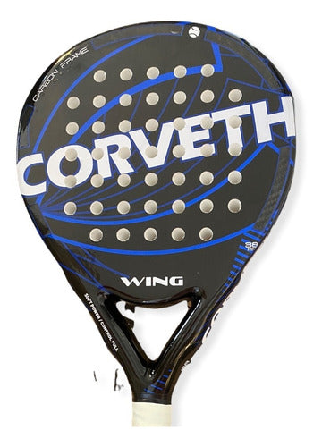 Corveth Paleta Padel Paddle Wing Carbon Foam Prem + Gifts! 0