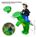 Mascara Inflatable Dinosaur Costume for Kids Halloween Carnival 3