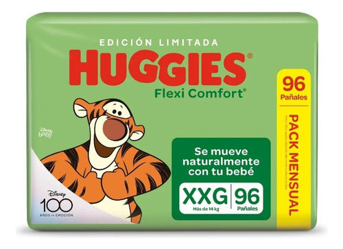 Pañales Huggies Flexi Comfort Talle Xxg 96 Uds. 0