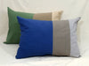 Set of 3 Striped Tussor Cushion Covers 50 x 70 6