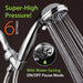 AquaDance High Pressure 6-Setting Handheld Showerhead 3.5 Inch 2