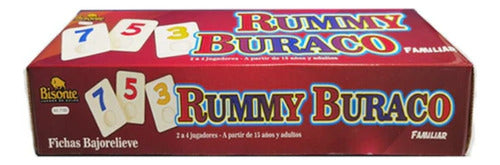 Juego De Mesa Rummy Buraco Familiar 1