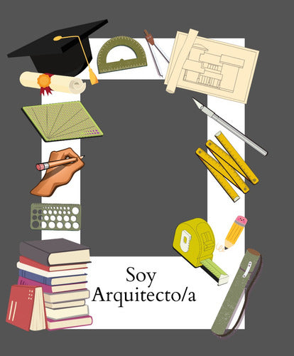 PRINTIT Graduation Sign Printable Kit (Architect) 0