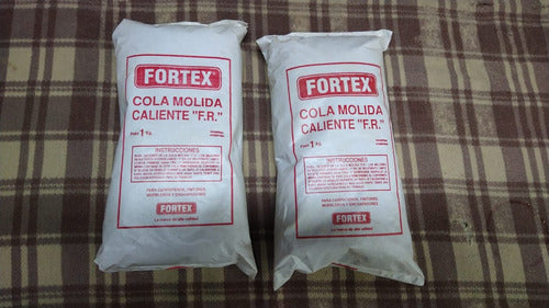 Cola Molida Caliente Carpintero F.r. 1kg Fortex 2