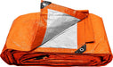 Lona Polietileno Naranja C/ojales 5x6mt Pretul Toldo Camping 0