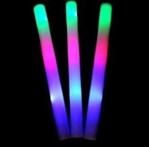 Generic 50 Barras Goma Espuma Led Rompecocos Luminosos Multicolor F 2