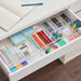 Lifewit Transparent Plastic Drawer Organizer Set 4