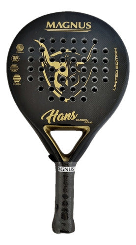 Magnus Paleta De Pádel Hans Carbon Gold 3K Foam 0