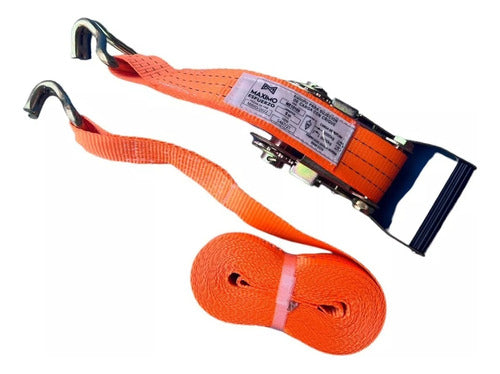 Máximo Esfuerzo Load Tie Down Strap 50mmx9mts Hook Garfio 1