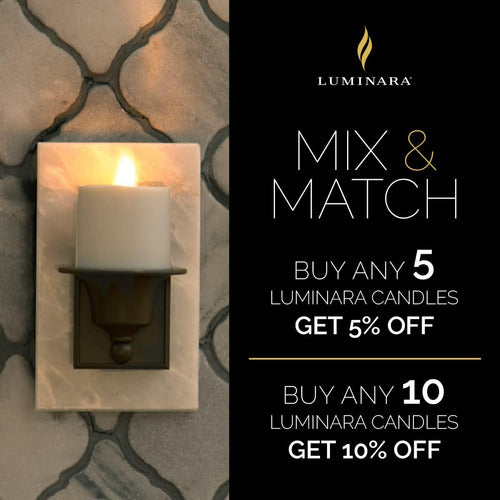 Luminara Flameless Candle Nightlight with Realistic Flame Effect 1