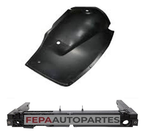 JAC Rear Mudguard Protector for Renault Logan 2010 / 2013 0