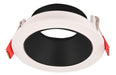 Recessed Spotlight for GU10 Round PVC White Black 17