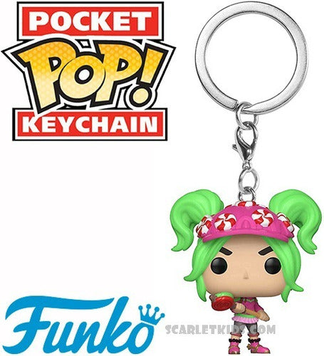 Funko Pop Keychain Fortnite Zoey Original Scarlet Kids 1