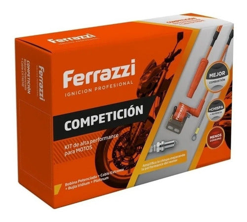 Bobina Competicion Ferrazzi 90º Kreb55 Rouser Ns 200 - Fas 1