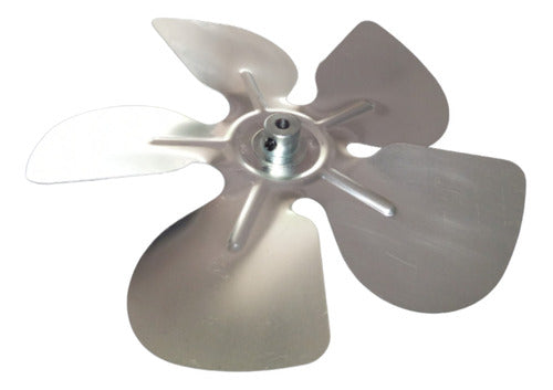 Pala Ventilador Aire Acondic Heladera D 25 Cm X Eje 8 Mm 1