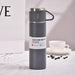 Vacuum Flask Set with Brewing Cap and Stainless Cups Up to 12 Hours Insulation 16
