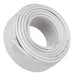 15 Mts Cable Coaxil  Hd Rg6 Blanco, Con Fichas Rg6 Colocadas 1