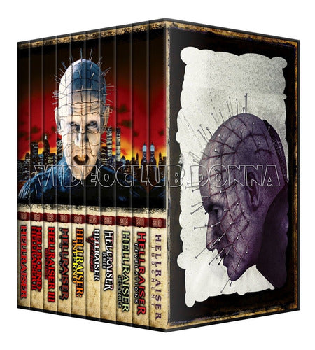 Hellraiser Complete Saga on DVD - 10 Movies Collection Pack 0