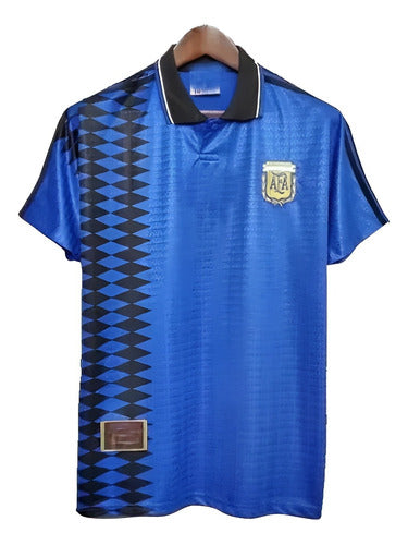 Argentina Maradona Retro AFA 1994 World Cup T-shirt Jersey 1