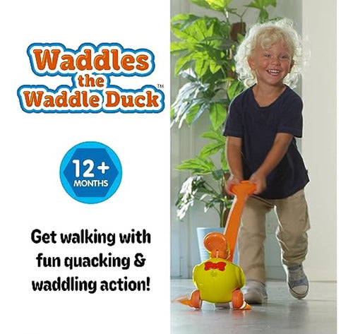 Waddles The Waddle Duck - Juguete De Empuje De 1