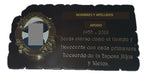 Placa De Bronce Empavonado N° 16 Palmita, 25 X 15 Cm 0