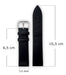 Cardinal 14mm Leather Watch Strap for Casio, Tressa, Tommy Women 12