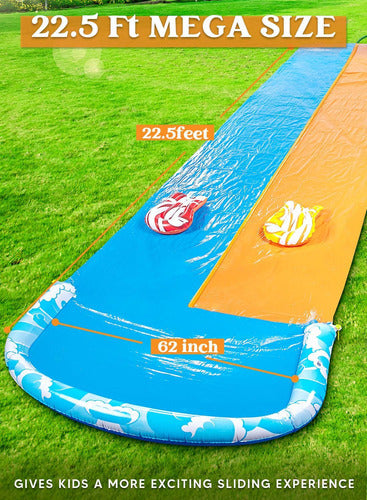 Joyin Water Slide with Bodyboard, 685 Meter 2